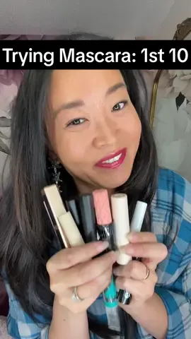 ✨Overdue first 10 of #50mascaras roundup!✨ #mascarareviews #mascaras #mascara #mascarareview #mascaraforasianlashes #mascaraforshortlashes #mascaraforstraightlashes #benefitrollerlash #rarebeautymascara #saiemascara #mascaraforlonglashes #fypmascara #greenscreen 