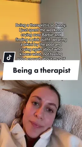 Embracing all parts of myself that make me human. Truly though, I’m so blessed and privileged to support my clients on their journey. It’s an honor 🥹 #therapistintern #gradstudent #marriageandfamilytherapy #mftintern #BarbieMovie #mondaymood #therapistsbelike #HealingJourney 
