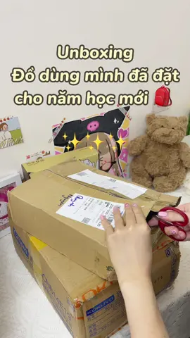 Phần 7 | Unboxing đồ dùng cho năm học mới ʕ•ᴥ•ʔ #unboxing #ordertaobao #backtoschool 
