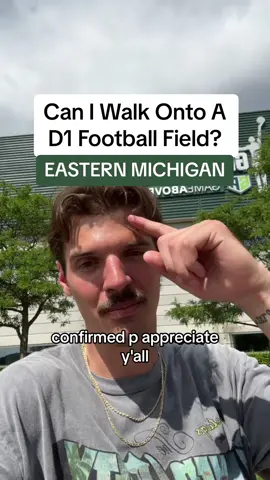 My favorite stop to date of the walk on challenge . . . . . Eastern Michigan University #emu #easternmichigan #CollegeFootball #collegebasketball