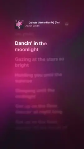 dancin in the moonlight // #dancin #aaronsmith #foryou #foryourpage #fypシ゚ #viral #speedup #viralvideo #sound #speedsongs 