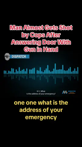 Man Almost Gets Shot by Cops After Answering Door With Gun in Hand  #cops #police #capcut #copsoftiktok #crime #psychology #shocking #documentary #911 #viral #foryou #fyp