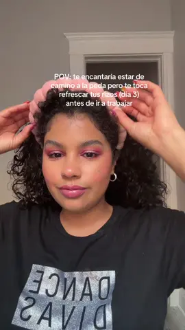 Refrescando rizos día 3 con @Rizos Curls #rizos #cuidadoderizos #rizadas #refreshingcurlyhair 