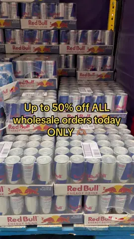 Over 300 wholesale items linked in our TikTok shop #tiktokshop #redbull #energydrink 