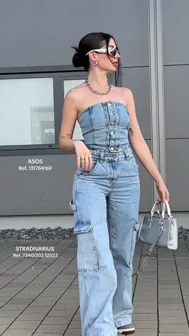 denim addict 🧊 #OOTD #outfitinspo #alldenimlook #fashionguide #whattoweartoday #summeroutfit 