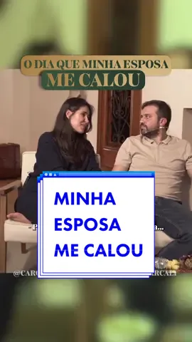 O dia que minha esposa me calou!💍 Comenta aqui se entrndeu o código👇  #casal #casamento #esposa #pablomarçal #carolmarcal #relacionamento @Ana Carolina De Carv 