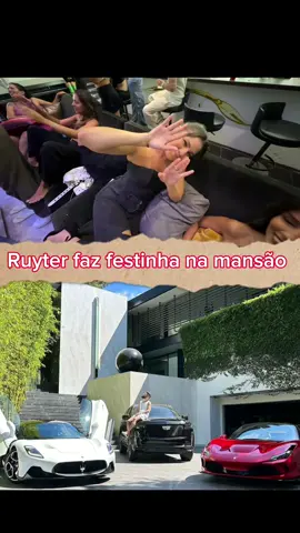 FESTINHA DE LEVE 🍸 #ruyter #beverlyhills #festa #mulheres 