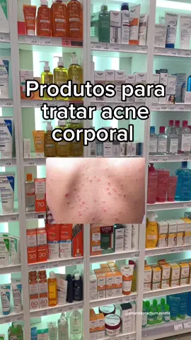 Produtos para tratar acne corporal 💚 #acne #acnecorporal #acneskincare #espinhas #dicasdebeleza #produtos #skincare #secativosparaespinhas 