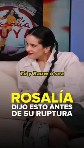 #Rosalia habla sobre su ruptura ‼️🔥😳 #rosalia #rosaliamotomami 