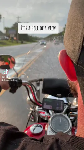 Nothing beats this view with you❤️  We have seen some of the prettiest sunrises and sunsets on the road. I love the wind, the rumble and the adventure ❤️#hellofaview #notforeverybody #rideordie #roadking #roadqueen #redroadking #windtherapy #rumble #harleydavidsongirl #harleydavidson #bikerblonde #blondeshavemorefun #together #meandyou #harley #harleylife #harleywife #harleyhusband #coupleswhoridetogether #passengerprincess #ladyrider #motorcycleriding #bikelife #sunglo #husbandandwife #roadtrip #biketrip #adventure #Love #marriage #blackribbon #funtimes #memories #country #rainbow #bridge #southcarolina #rain #sunshine #thebestlife #foreverhoneymoon #happiness #freedom #miles #makingmemories #livingourbestlife #liveyourbestlife #ohio 