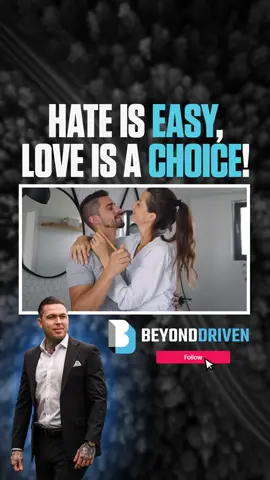 HATE IS EASY LOVE IS A CHOICE Love is no walk in the park; it's a challenging path that we, as men of God, bravely tread. 💪 Why do we choose love when it's so tough? Because it's a reflection of who we are - warriors who embrace strength under control. 🛡️ Some may see it as soft, but let's get this straight: Love is anything but weak. It's a powerful force that requires courage and resilience. We acknowledge our capabilities, but we rise above the easy path of hate, anger, and defensiveness. 🚫 We choose love because it aligns with the men we're destined to become. Sure, the other path may be enticing with its pleasures, but we opt for the challenging road of fulfillment, joy, and ambition. 🚀 Remember, choosing love is choosing our hearts, and it's the path we walk with honor and conviction. 🙌 Share this with your tribe, and let's stand strong together! #ChooseLove #StrengthInLove #EmbraceYourHeart #MenOfConviction #WarriorsOfLove