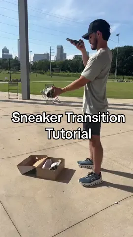 Sneaker transition 👟@CapCut #CapCut #cccreator #tutorial #capcuttutorial #transitions #tiktokedits #freeapp 