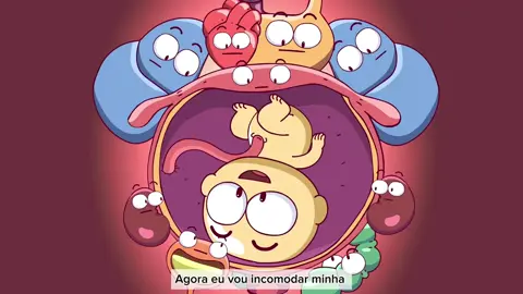 Ainda da série: o que acontece com seus órgãos quando chega um bebê? 🤣🤣