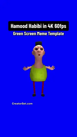 Hamood Habibi in 4K 60fps Green Screen Meme Template - Cropped Green Screen of Hamood Habibi dancing, singing, and clapping in 4K 60fps #hamoodhabibi #greenscreen #memetemplate #حمودحبيبي #comedy #greenscreenmemetemplate #arabfunny #arabfunnymemes #hamoodhabibihamood #icespice #sheinhamood #foryoupage #fyp #creatorset #bluescreen #rtxon #4k60fps