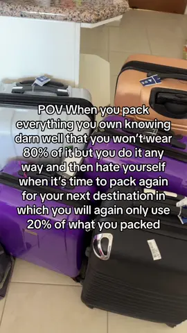 Are you an overpacker? #summervacayproblems #familyvacation #overpacked 