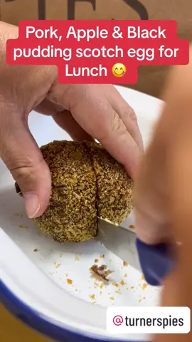 ASMR - #fyp #foryou #food #trending #smallbusinessowner #asmrfood #asmr #crunchy #scotchegg 