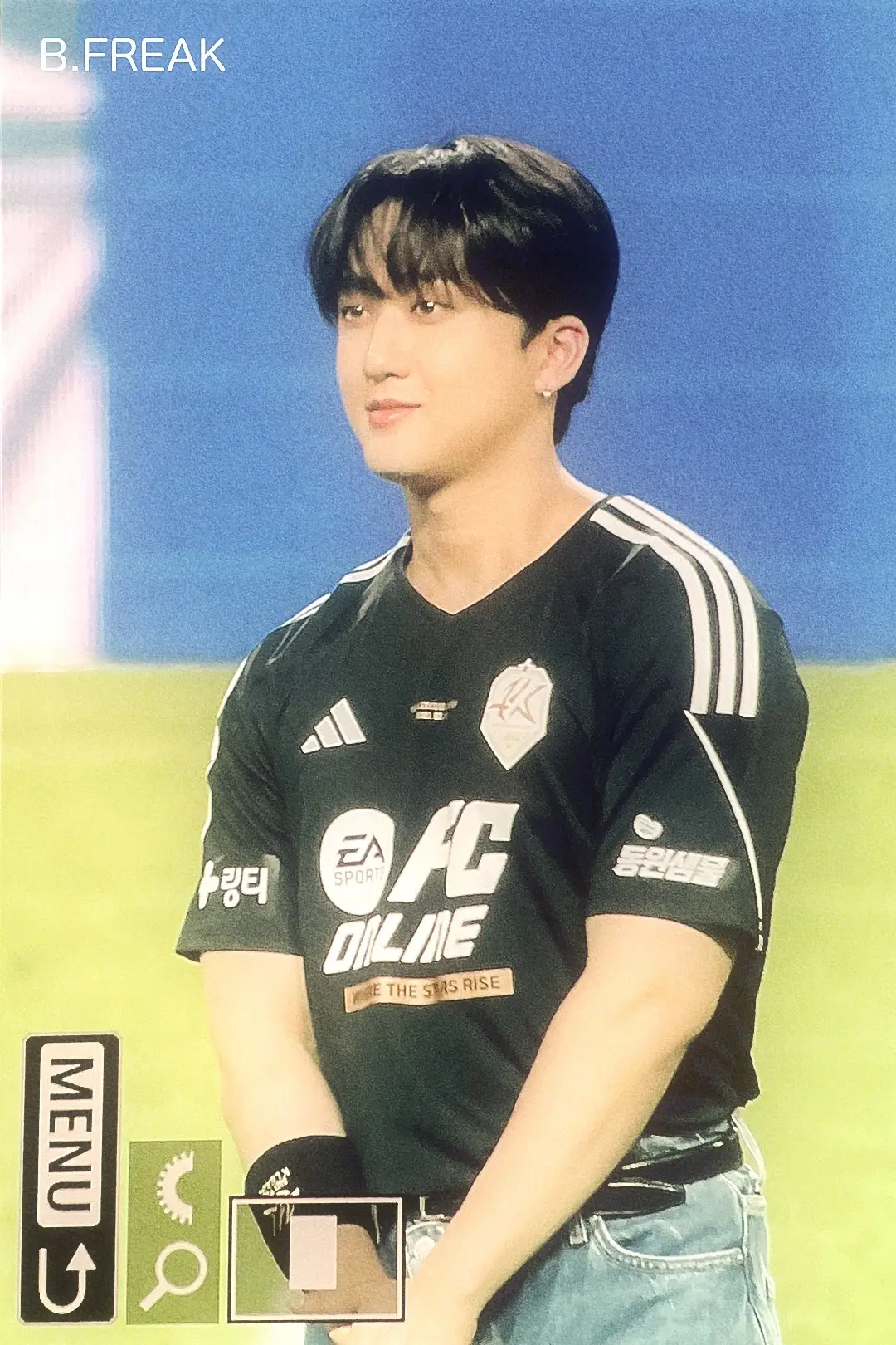 Footballer changbin sounds nice #changbin #viral #fyp #kpopfyp 