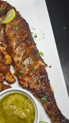 Grilled croaker!  There will be more fish recipes because I need to unbig my back and meat is not helping 😭 Ingredients:  Croaker fish  Bell pepper  Ginger  Garlic  Scotch bonnet  Onion  Seasoning  Chicken stock  Mixed herbs    Other herbs optional:  Rosemary  Basil  #fyp #london #personalchef #foodblogger #foodtiktok #AfricanFood #nigeria #ghanatiktok🇬🇭 #croackerfish #croakerfish 