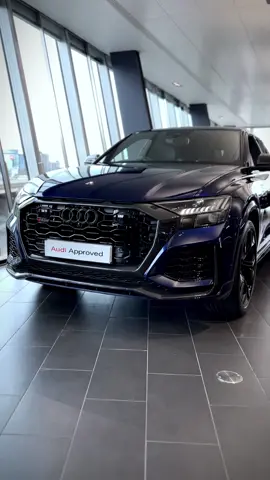 Feel the adrenaline 🚀💙 Audi RSQ8 #audi #audirsq8 #rsq8 #fyp #foryoupage 