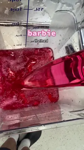 If barbie ice pops existed it would be our english rose flavour! #barbie #Recipe #fyp #foryo 