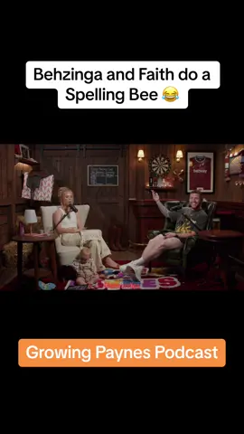Behzinga looks like he found his match 😂 #fyp #behzinga #growingpaynes #growingpaynespodcast #faithlouisak #sidemen #behzingaclips #spellingbee #viral 