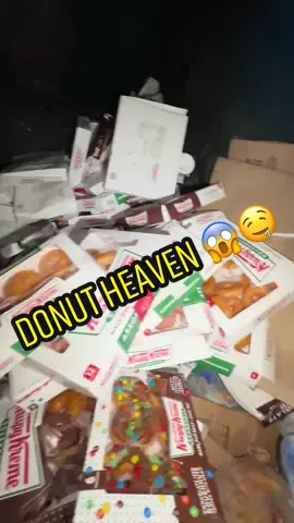 Dumpster Diving Donut Factory 🤤😱 #donut #food #dumpsterdive #dumpsterdiver #dumpsterdiving #waucondabrokeboy #foodtiktok #foodwaste #dumpsterfinds #junkfood #jackpot #waste #snack #krispykreme #freefood #jackpot #dumpster #freegan #FoodTok 