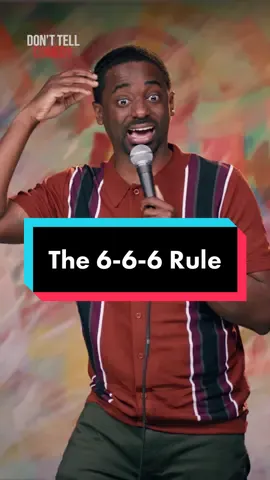 “The 6-6-6 Rule” 🎤: @vbryantcomedy | #donttellcomedy #vincentbryant #standupcomedy #comedian #foryoupage #dating #onlinedating 