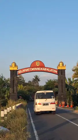 Di batas kota ini. Selamat hari jadi kota klaten ke 219 ☀️ klaten bersinar #klaten #bersinar #jatenggayeng #jatengpride