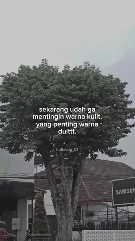 gapapa hitam yg penting duit aman