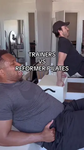 Trainers getting humbled is my new favorite thing on the internet. #pilatesinstructor #reformerpilatesinstructor #pilates