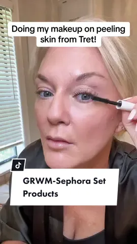 Doing my makeup using products from the Sephora Mini Luxe Vibes Set, the Gleamy Dreamy Makeup Set, & the Beauty Insider Makeup Faves points gift. #sephora #sephorahaul #grwmmakeup #over40 #over40makeup #over40makeuproutine 