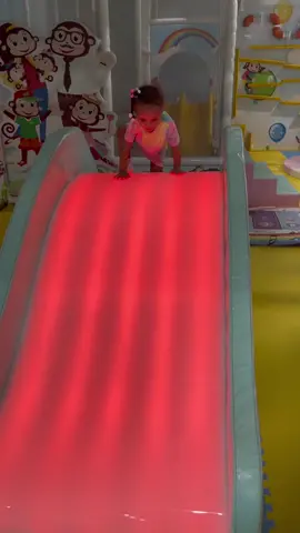 She was so excited too… #babyfall #tiktokfall #toddlersoftiktok #shealright #slidefail 