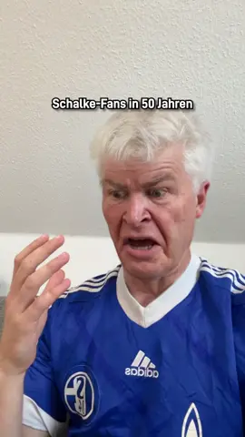 Schalke-Fans in 50 Jahren #s04 #schalke #schalke04 #realmadrid #madrid #fussball #bundesliga #championsleague 