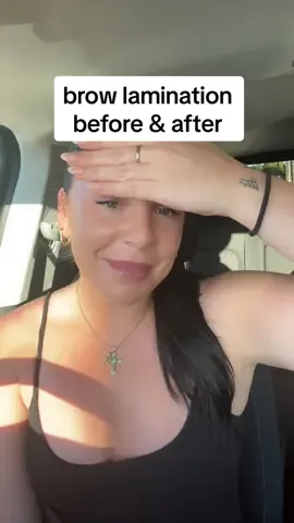 Eyebrows really can change your whole face 😂 also I went home after 😅 #fyp #dayinmylife #losangeles #corporatetiktok #browlamination #wellnesstok #BeautyTok 