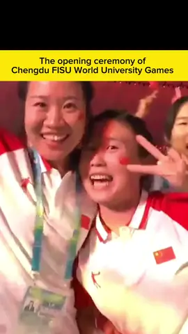 Take a look at the the opening ceremony of Chengdu FISU World University Games. #China