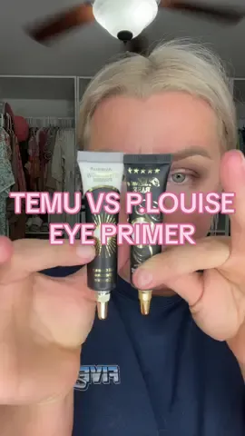 Temu vs Plouise, have you tried them?!🖤 #eyeprimer #eyeprimertest #makeuphacks #temu #temumakeuphaul #temumakeupreview #temufinds #plouisemakeup #makeuplooks 