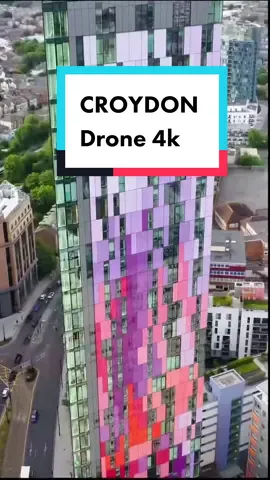 #Croydon by drone. Looks beautiful from a different angle. #croydonextra #croydontown #SouthLondon #croydontiktok 
