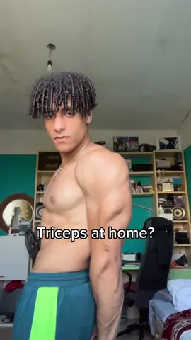 Triceps at home  #fyp #fypシ #bodyweight #workout #workoutroutine #tricepsworkout 