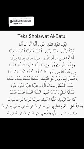 Membalas @armelia_amel maaf telat Kaka🙏🙏 terimakasih sudah mampir ☺️#hadrohcewek #NFTakhwat #fypシ #sholawatalbatul 