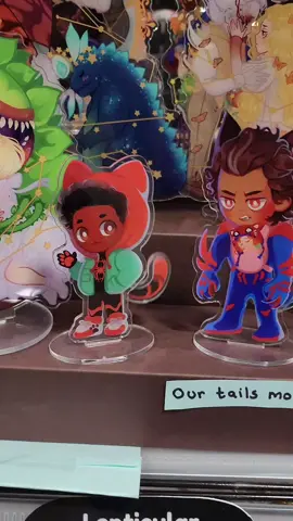 my little meow meows 🥺 thank you for all the love so far Otakon! #otakon #otakon23 #miguelohara #milemorales #acrossthespiderverse  #beyondthespiderverse 