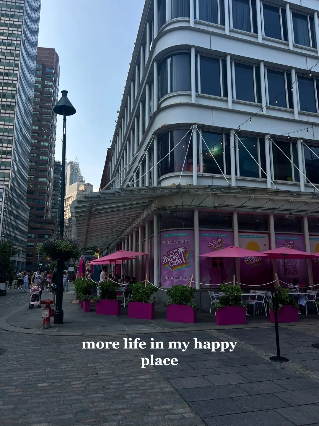 i love life in nyc #nyc #barbie #brooklyn #rubyscafe 
