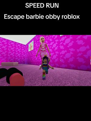 Spped Run barbie roblox #roblox #robloxviral #sofiatube