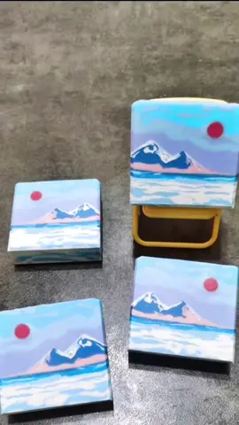 Lcy Landscape Soap🥰🥰🥰#soapmaking #soap #handmadesoaps #soapmakingtiktok #soaps #designersoap #soapcutting #soapcuttingvideo #coldprocesssoap #soapshop #makingsoap #diysoap #diysoapmaking #cuttingsoap #soapingmood #fyp #handmade #landscpe 