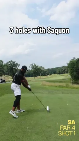 🚨NEW SERIES ALERT🚨 3 holes with Shaf ❗️Learn about different walks of live through golf⛳️ North Jersey Country Club with Saquon Barkley hole 16 #golf #northjerseycountryclub 
