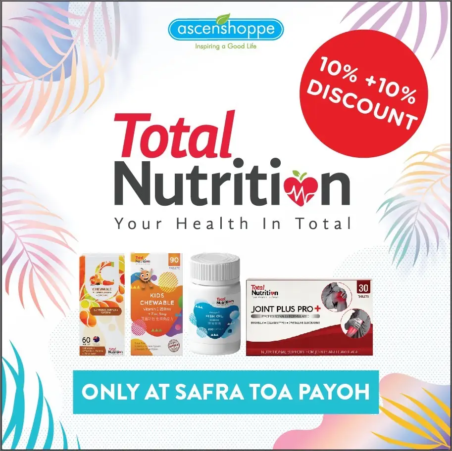 SAFRA Toa Payoh (27-31 July 2023) Hurry down Now!! #sales #health #beauty #collagen #ascenshoppe #freepopcorn #vitaminc #totalnutrition