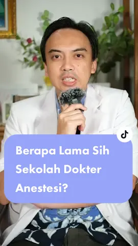 Ada yang mau atau sedang ambil sekolah Spesialis Anestesi juga? Semangat ya sekolah ya 👍🏻 Kalau masih ada yang penasaran seputar topik ini, ataupun tentang kesehatan, anestesi, dan perawatan kritis, langsung tulis di kolom komentar ya 👇 — #DokSan #DokterSandhi #AnestesiKlopedia #DokterAnestesi #Anesthesia  #anesthesiologist #dokteranestesi #dokterbius #biustotal #dokterindonesia #infokesehatan #operasi #anestesiologia #sleepingdoctor #efekbius #intensivecare #operasi #ruangoperasi #ugd #igd #dokterresiden #dokterumum #doktermuda #residency #fakultaskedokteran 