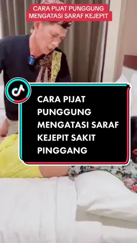 Cara pijat punggung mengatasi saraf kejepit di pinggang #pengobatan #pijatindonesia #pijatindonesia #pijat #pyf 
