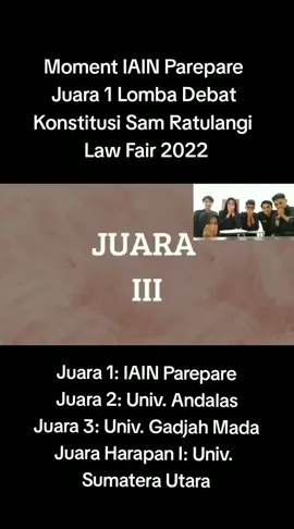 Salam Konstitusi !!! #Debat #mahasiswa #hukum #fyp 