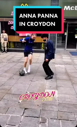 When Football influencer #AnnaPanna visited #Croydon recently the 14 year old couldn’t resist showing up anyone who dared to take on her challenge! Nutmeg her before she dies it too you 😂 #croydonextra #croydontown #croydontiktok #croydonlife @Ultra Sapiens @COCO - CROYDON @T-O-C Mobile Detailing 