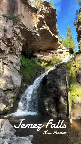 Jemez Falls #jemezfalls #jemezmountains #newmexico #newmexicotrue #waterfall #hike #Hiking #beautiful #nature #live #life #Love #makememories 